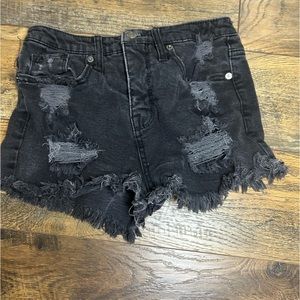 THRIFTED JEAN SHORTS